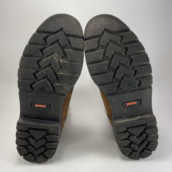 Worx by Red Wing 5606 Steel Toe Work Boots Mens Size 10.5 M Brown Leather EH main image 5
